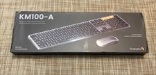 ProtoArc KM100-A Backlit Bluetooth Keyboard and Mouse Combo for Mac