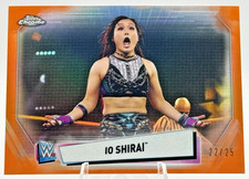 Io Shirai (Iyo Sky) 2021 Topps Chrome WWE #83 Orange /25