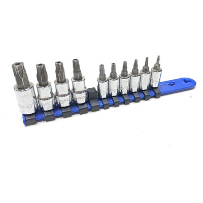 MATCO TOOLS 10 PIECE TAMPERPROOF TORX BIT DRIVER SET 8TP - 55TP SABP11TPTXA