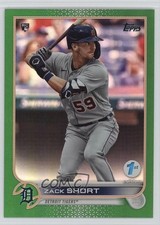 2022 Topps Series 1 1st Edition Green 99/150 Zack Short #148 1t2c