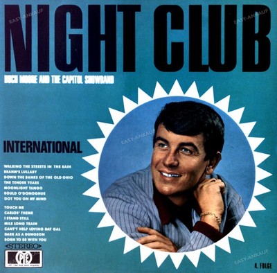 Butch Moore And The Capitol Showband - Night Club Germany LP 1965 (VG) ..