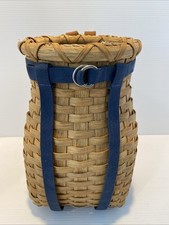 Vtg CLEAR CREEK WEAVERS Very Small Adirondack pack Baskets by Sandy Muller NY