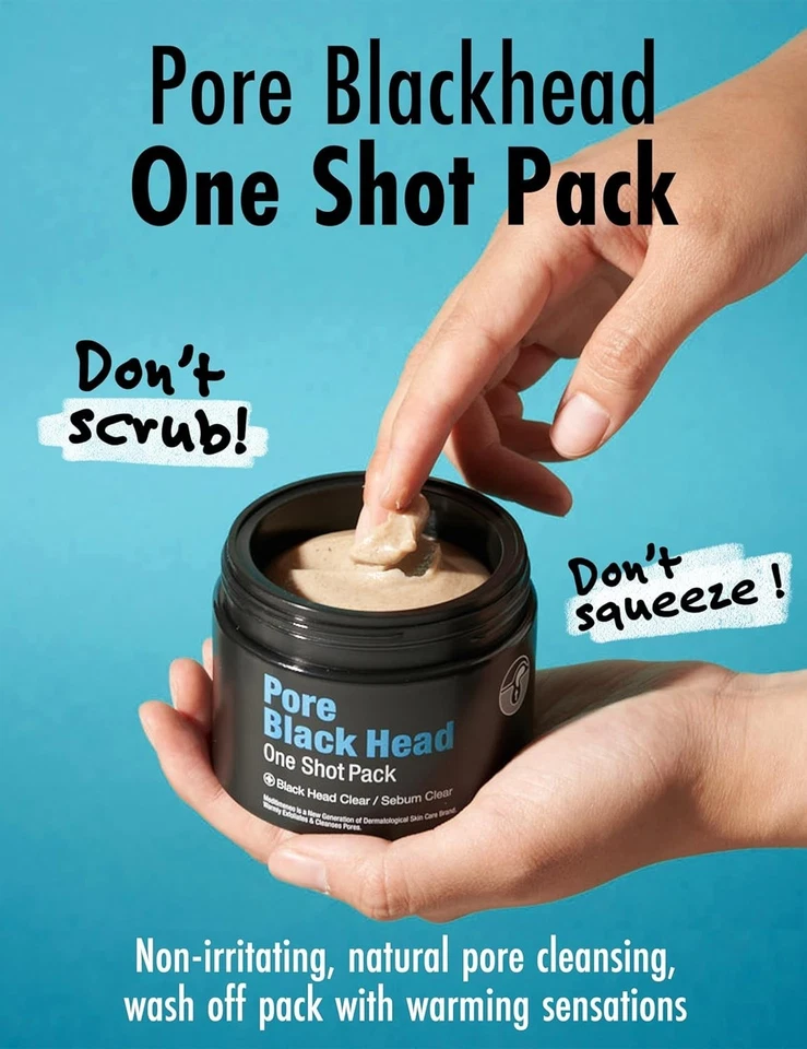 Paquete de corsé máscara de arcilla espinilla poros meditime - Fórmula hidratante y purificante Foto 4 de 4