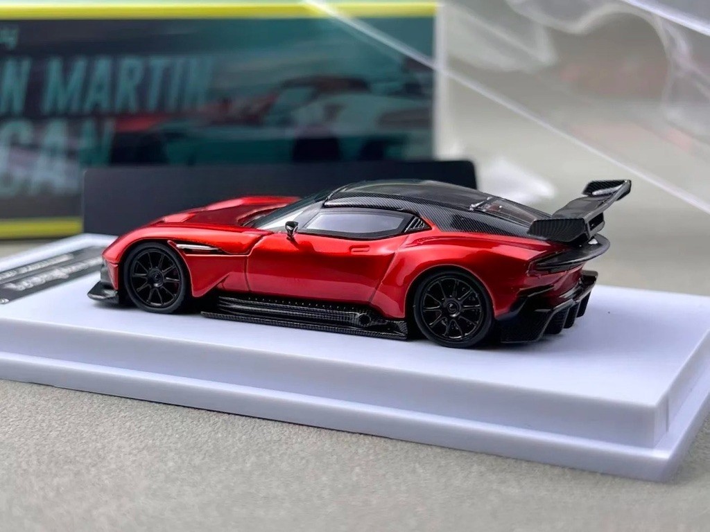 AL FW 1:64 Orange Vulcan Racing Sports Model Diecast Collect Car 