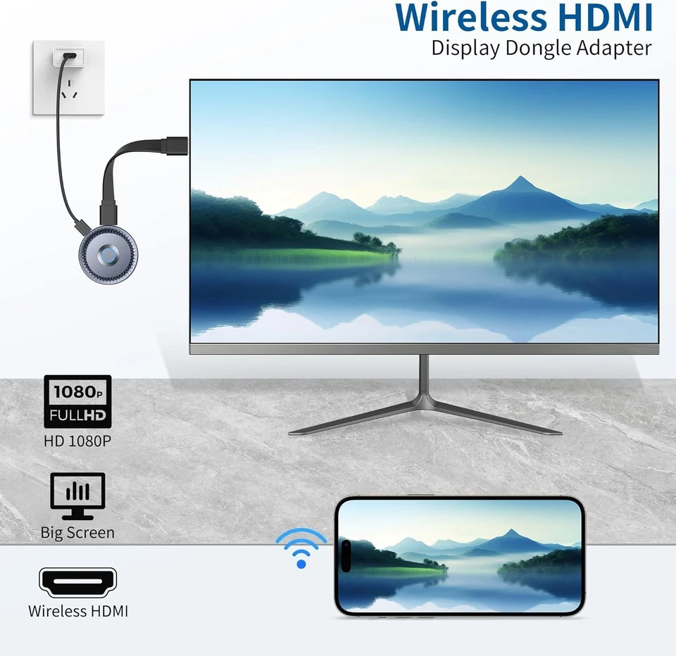 Plug-and-Play Wireless HDMI Display Dongle - Image 4 of 4