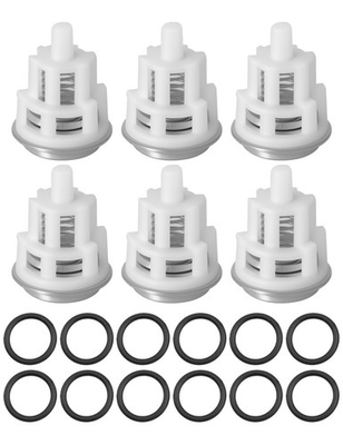 #ad 6 PCS Kit 123 Pressure Washer Pump Check Valves 12 ORings for EZ TC TP TX $31.79