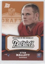 2011 Topps Rising Rookies Retail Orange Ryan Mallett #104 0a1