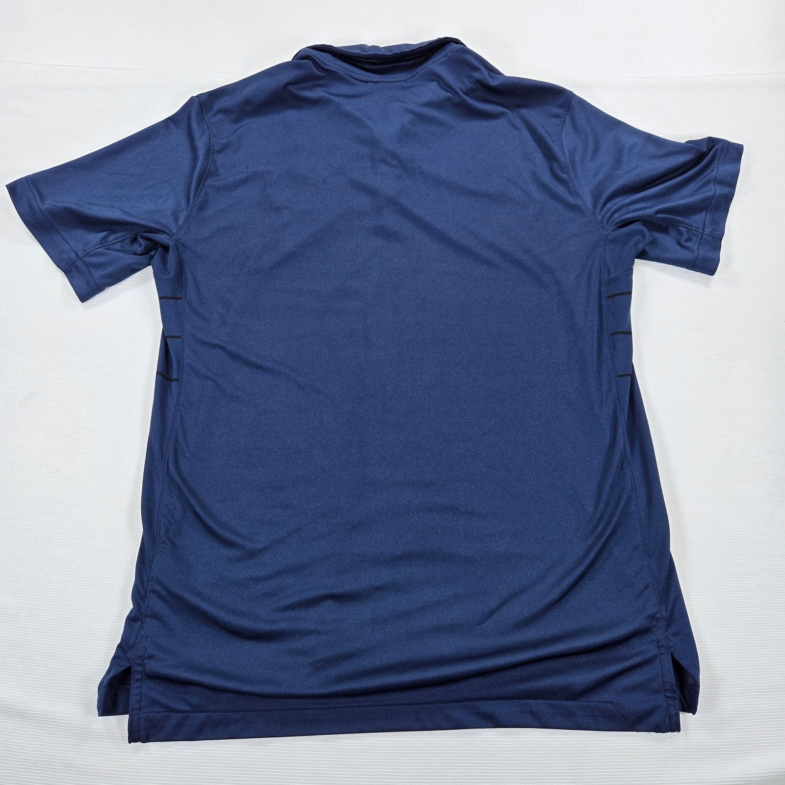 Nike Dri-Fit UTEP Miners Striped Short Sleeve Polo Men's Size Large thumbnail 7