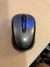 Microsoft Wireless Mobile Mouse 3500 Model 1427 - Black/Silver with USB receiver