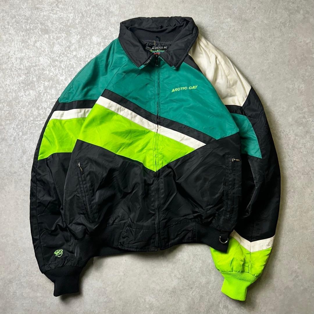Chaqueta de nailon ARCTIC CAT 3Way Thinsulate hecha en EE. UU. años 90...