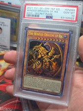 The Winged Dragon of Ra (Secret Pharaoh's Rare) KICO-EN065 King's Court 1st...