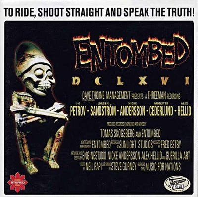 DCLXVI: To Ride, Shoot Straight and Speak the Truth by Entombed (CD, 1997....
