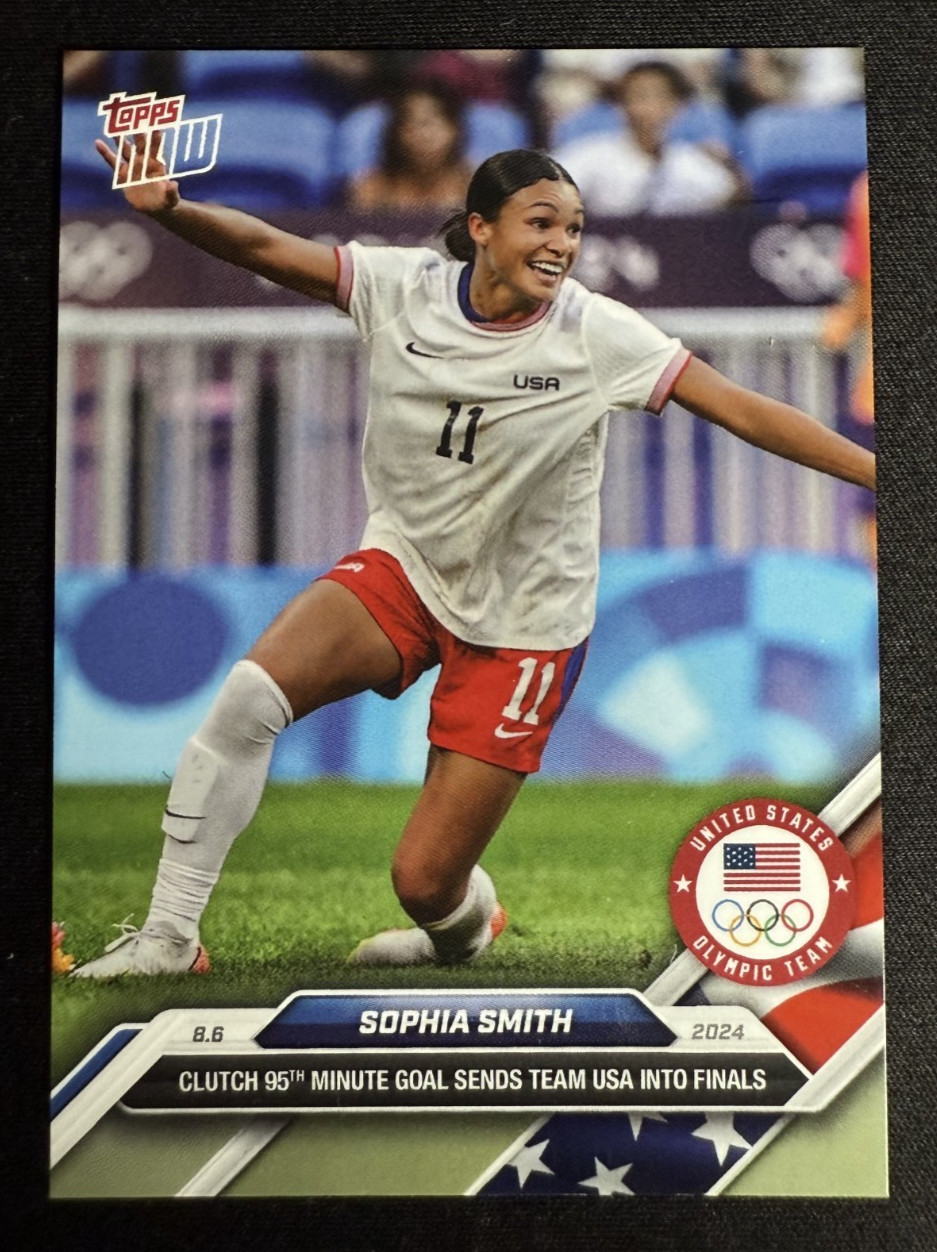 2024 Topps Now Olympic/Paralympic Games - Sophia Smith #18