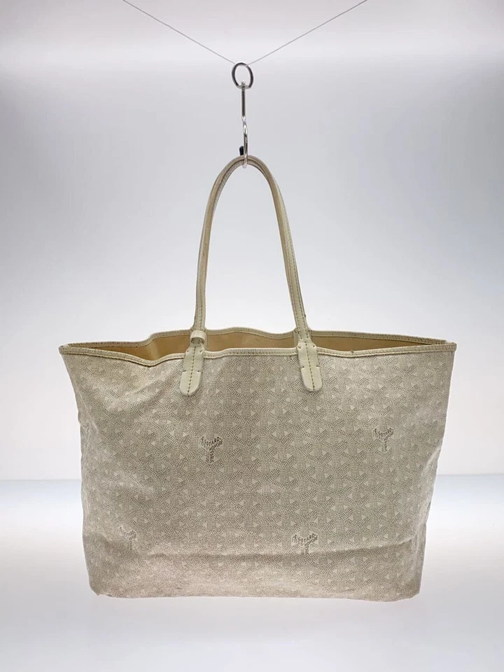 Bolso de Mano GOYARD Saint Louis PM -- Blanco Patrón Total BAL120102 Usado Foto 3 de 4