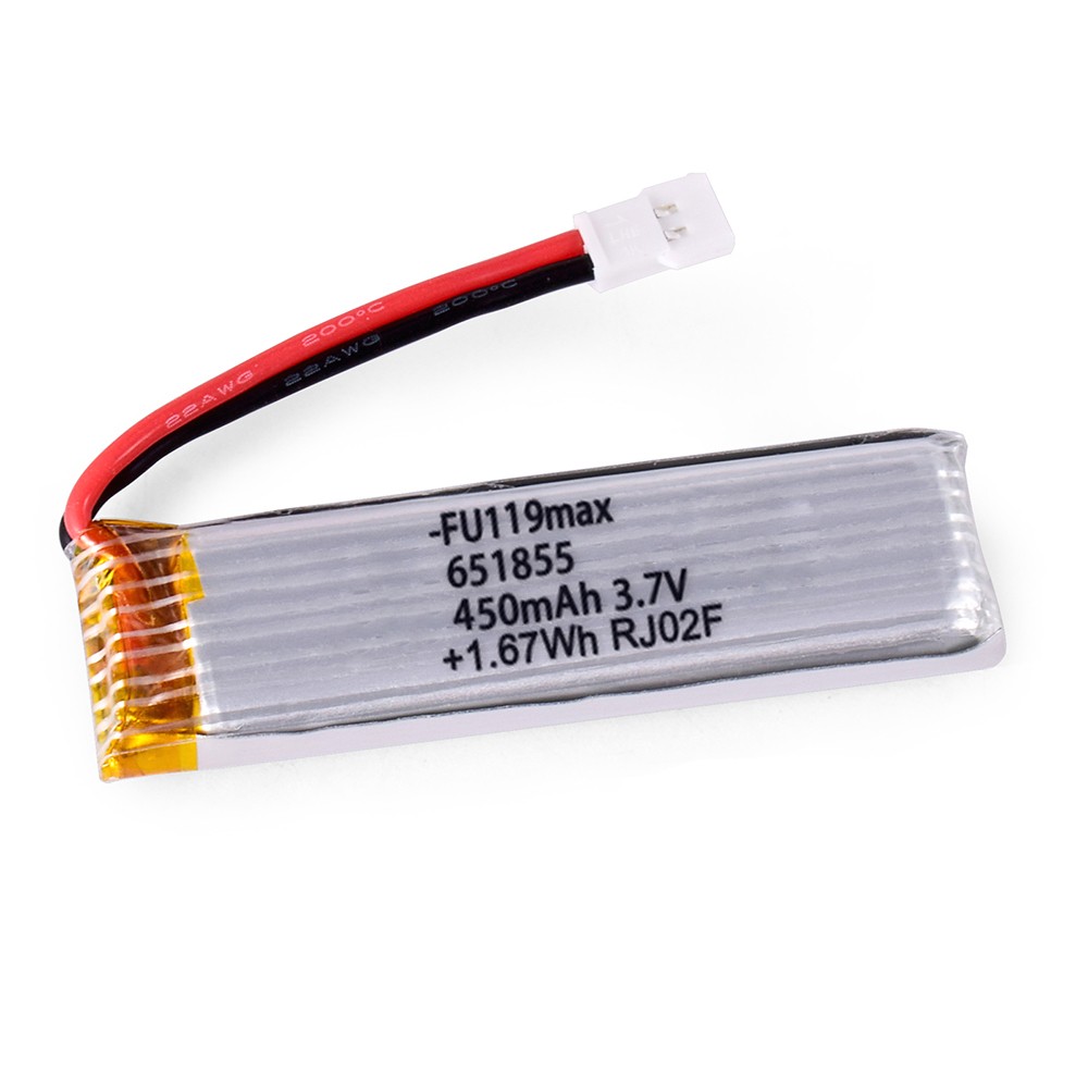 3.7V 450mAh Lipo Battery Battery for Wltoys K110 K110s Helicopter