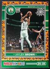 2024-25 Panini Haunted Hoops Jaylen Brown #227 Orange Pumpkin Celtics