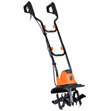 750W Powerful Foldable Backyard Rototiller for Lawn Soil Digging