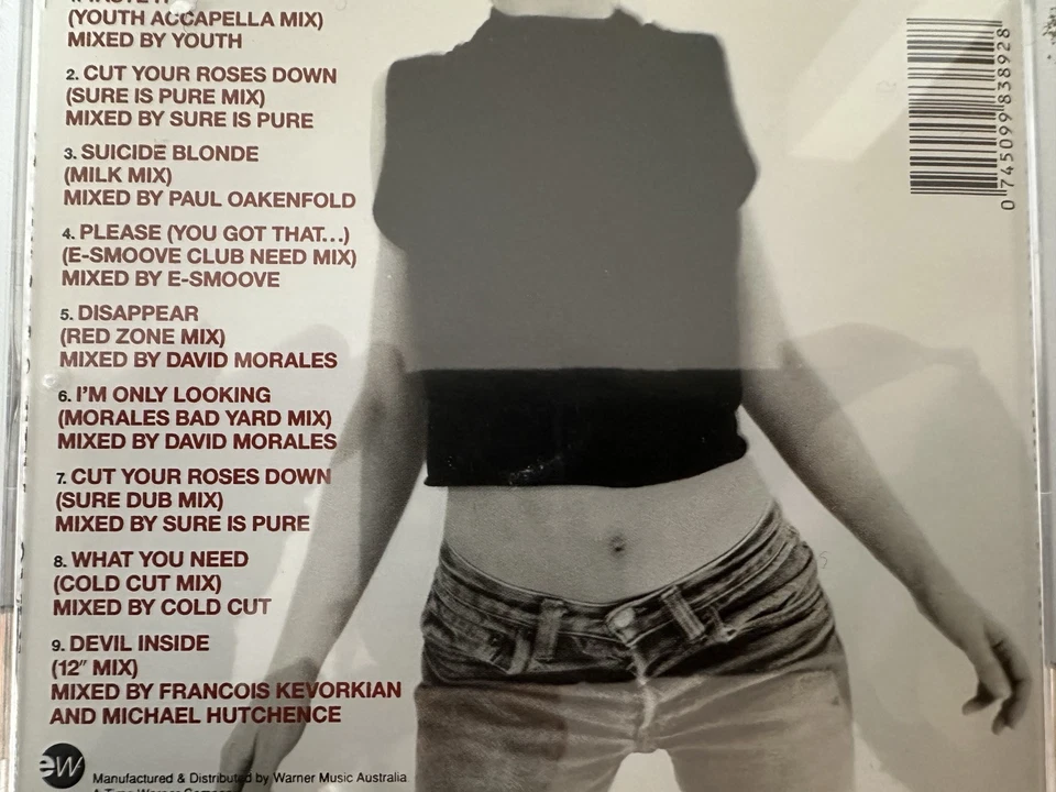 INXS - All Juiced Up (Remix Collection) CD 1994 East West Exc Cond! - Image 2 of 2