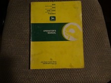 Manuale operatore trattore John Deere OM-RW19870 850 / 950 / 1050 usato