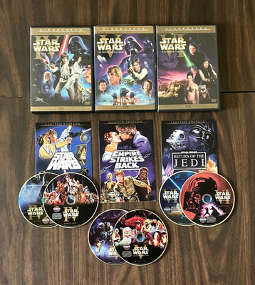 Star Wars Limited Edition Original Theatrical Unaltered Trilogy 6
