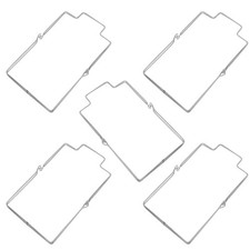 5 Pcs Support Pour Poubelle Porte-sacs De En Acier Inoxydable