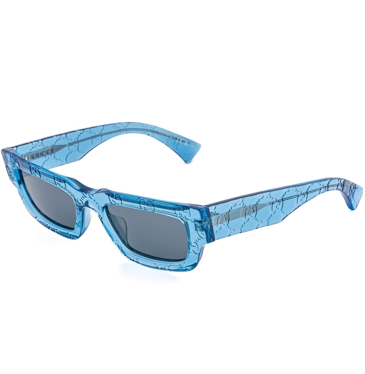 GUCCI GG1838S Crystal Blue Guccissima 1838 GG Motif Sunglasses 010