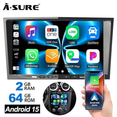 Für Opel Corsa D 2007-2012 8'' Android 15 Apple Carplay Autoradio GPS NAVI DSP BT