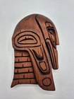 Pacific NW Salish Native Cedar Wood Carving