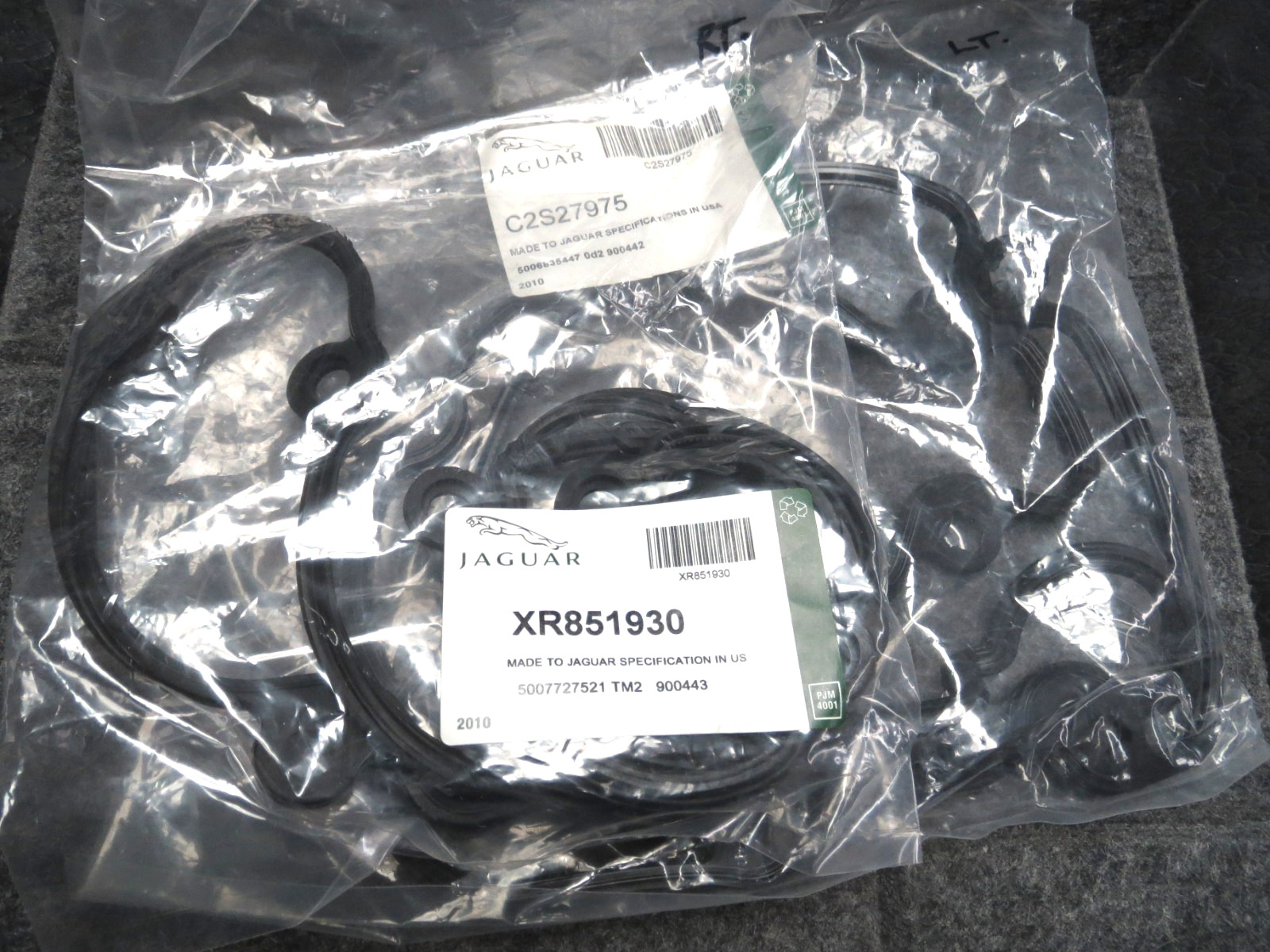 Genuine OEM Valve Cover Gasket Set for 2002-2006 Jaguar X-Type V6 - Made in USA