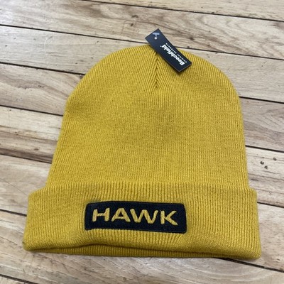 Beechfield Headwear HAWK Knit Cap Beanie Mustard Yellow Soft Acryllic Cap