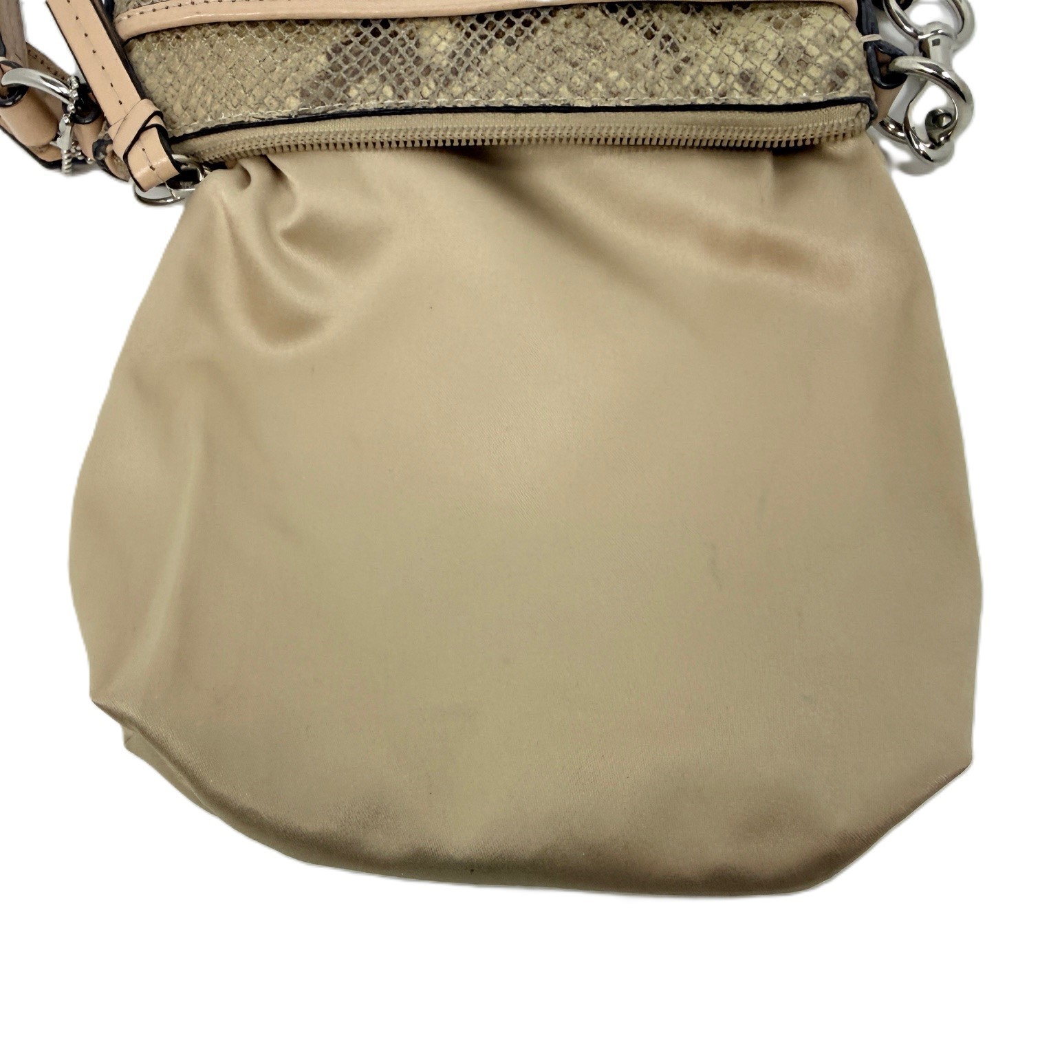 Coach Python Print Swingpack Crossbody Bag Khaki … - image 19