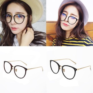 oversized fake round glasses