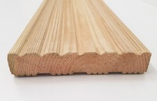 Timber Wooden Decking Board Reversible Various Lengths 144x28mm- Farilla Pattern