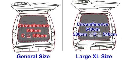 Car trunk tent awning tent car rear sun protection SUV outdoor camping XL - Picture 4 of 15