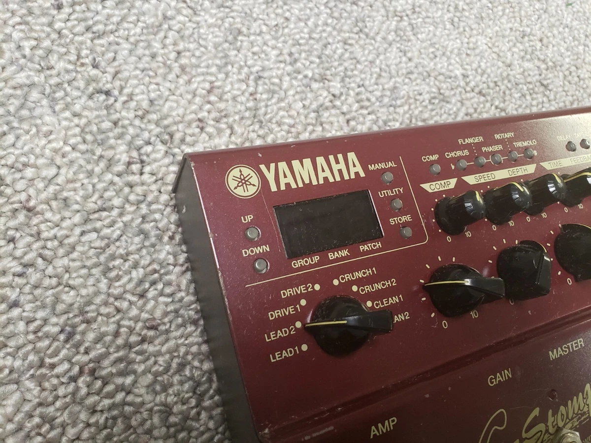 Yamaha DG-Stomp Guitar Effect Pedal Pre Amp Bass Multi Processor DG Stomp Model