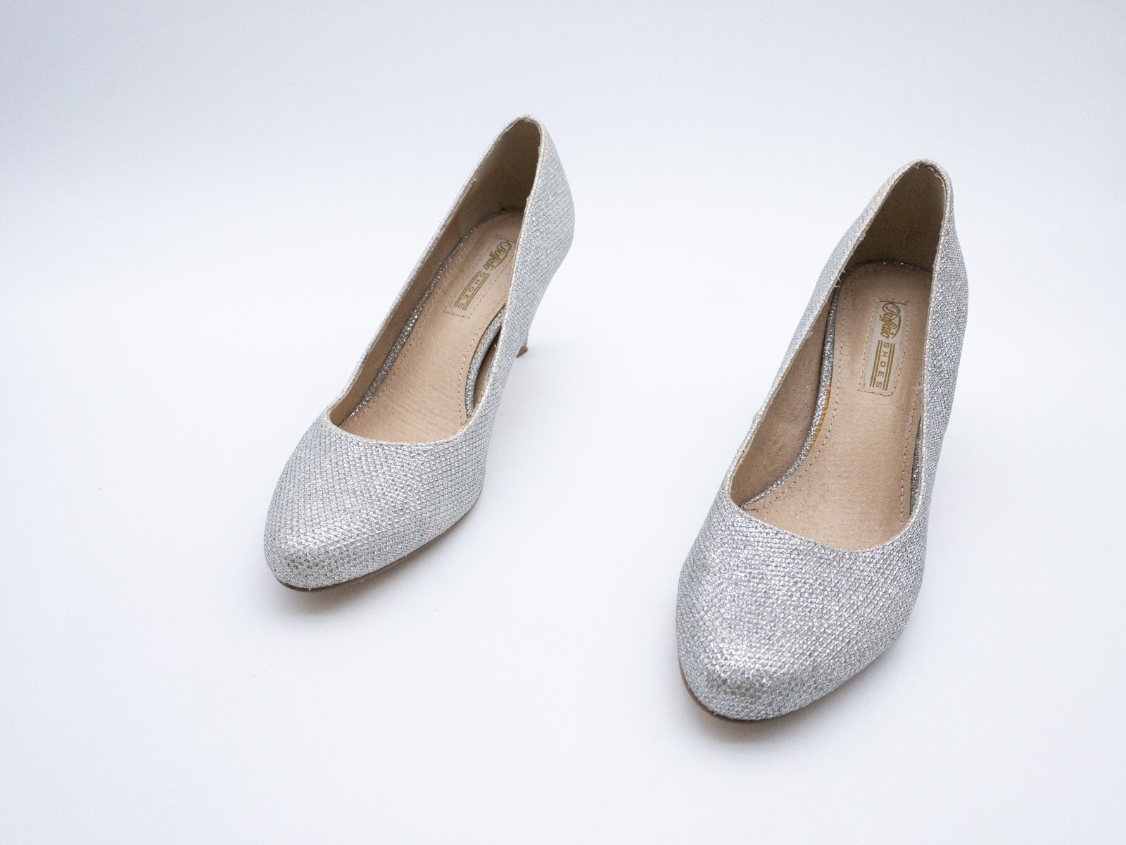 Buffalo Zapatos De Tacón Elegantes Para Dama Plateados Talla 36 EU Art 24121-95
