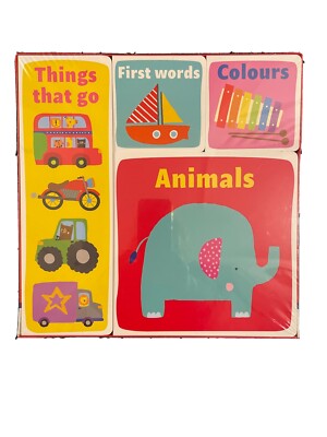 My Early Learning Box (Things That Go, First Words, Colours, Animals)