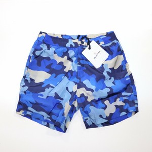 blue moncler swim shorts
