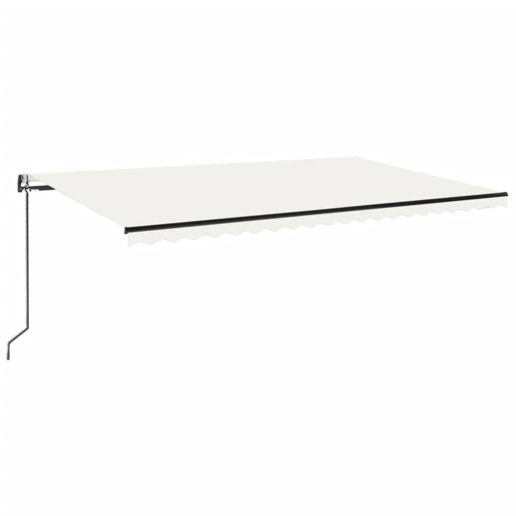 AX Tenda Da Sole Retrattile 5x3m LED Sensore Vento Ris.Energetico 226W + 3069152