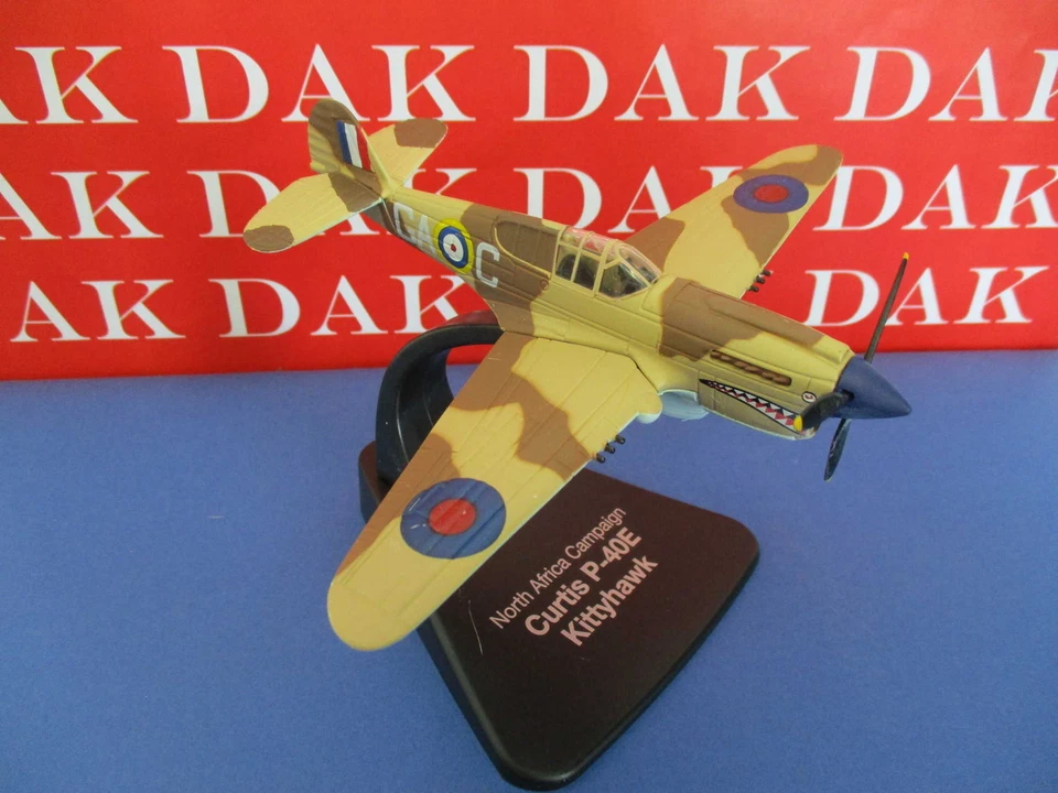 Die cast 1/72 Set Modellini Aerei Curtiss P-40E Kittyhawk Messerschmitt Bf 110G - Immagine 3 di 4