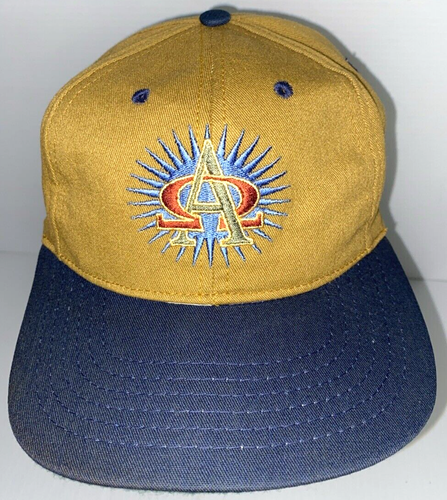 Alpha Omega Hat Snapback Embroidered Logo First Last Frat 90s USA VTG LOT OF 4 - Picture 18 of 24