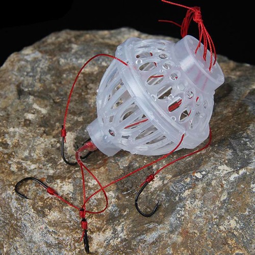 Carbon Baits 1Pcs Fishing Hooks Steel Plastics Carp Spherical Tackle Tools - Afbeelding 16 van 20