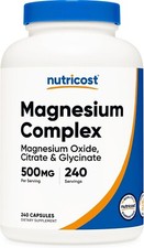 Magnesio 3 en 1 L-Treonato, Quelato de Bisglicinato, Malato 240 C psulas