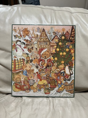 NEW 1991 Michael Hague Holiday Christmas Advent Calendar Santa Bear Animal Kids - Picture 3 of 5
