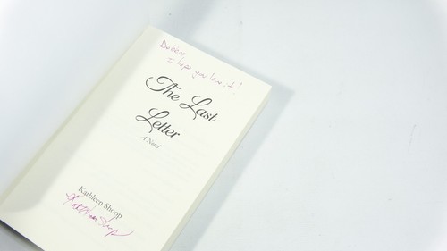 The Last Letter The Letter Series Book One Kathleen Shoop Signed - Picture 3 of 7