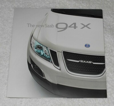 Saab 9-4X - Four Panel Foldout Brochure - 2010