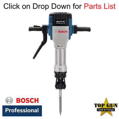 Bosch Genuine Spare Parts Gsh 27 Vc 110v Professional Breaker Ebay