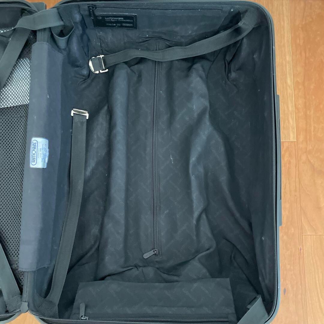 Rimowa Lufthansa 32L Black 2-wheels Carry Case Suitcase Rare | eBay