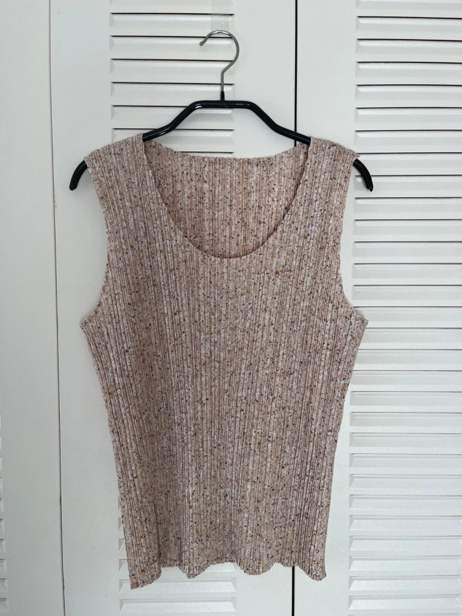 pleats please crop top