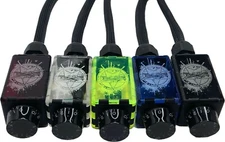 SHCA Premium Small Engraved Bass Knobs - BLUE